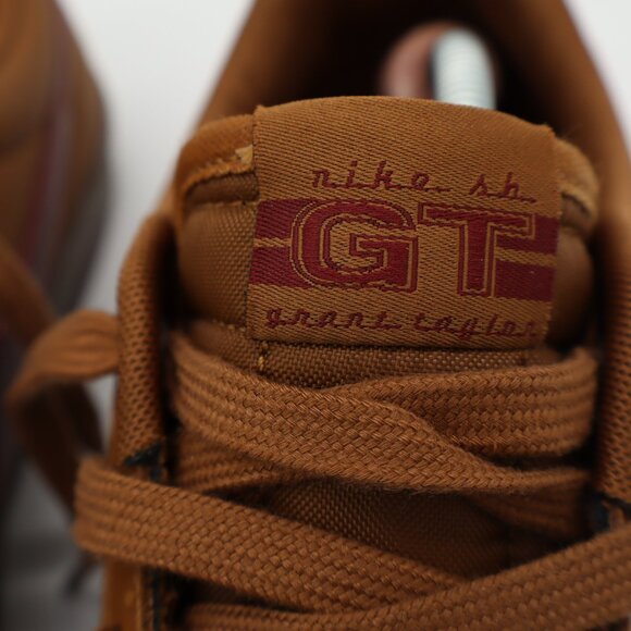 Nike SB Blazer Low Pro GT Light British Tan/Dark Team Red Size 14 - Picture 4 of 9